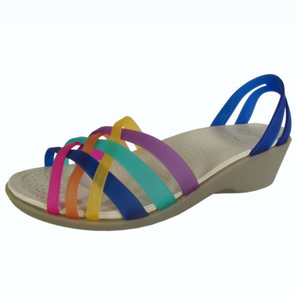 Crocs Huarache Mini Wedge Sandals